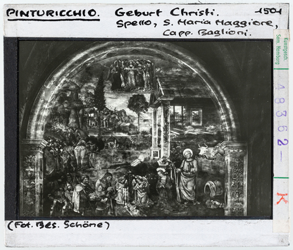 Vorschaubild Pinturicchio: Geburt Christi. Spello, Santa Maria Maggiore 